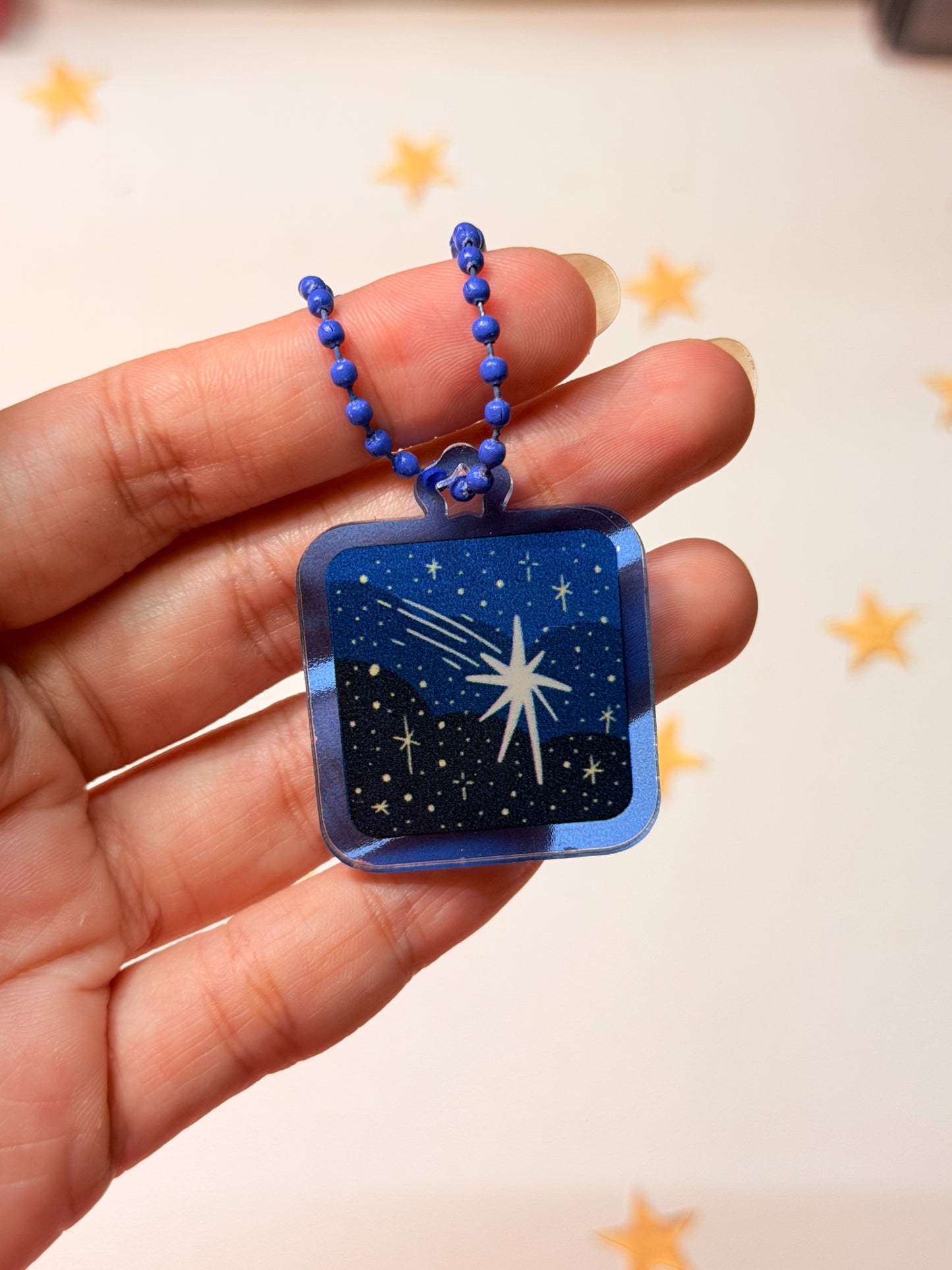 Make a wish | Mini acrylic keychain