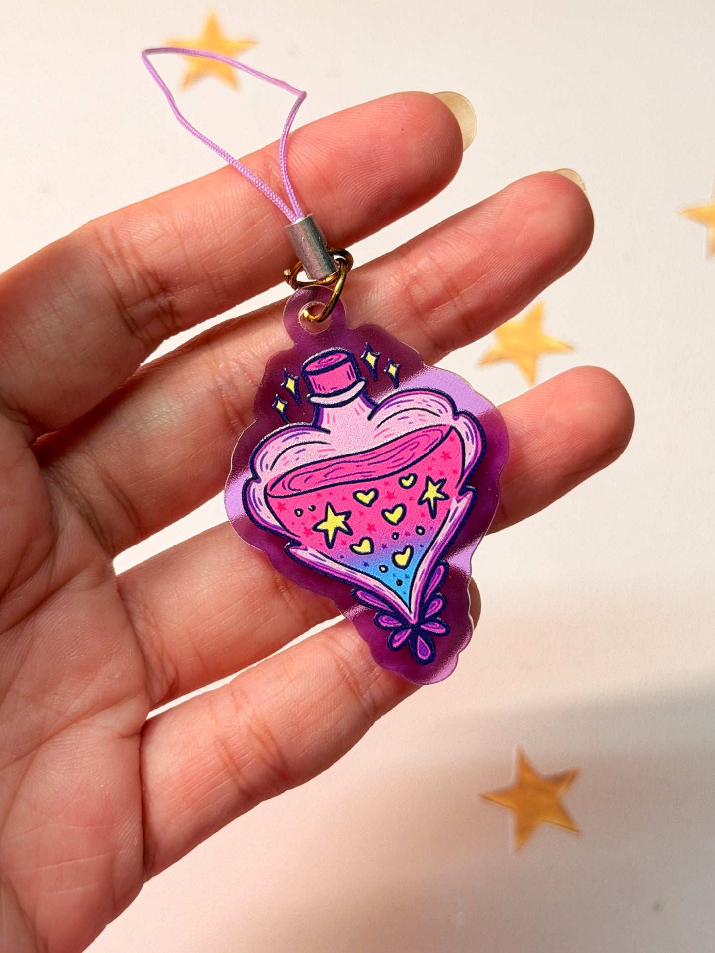 Potion bottle | Mini acrylic keychain