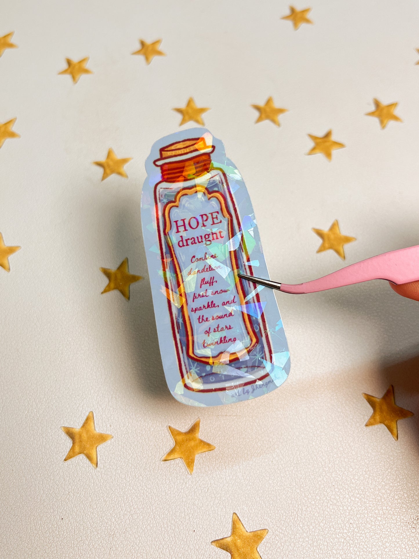 Hope Potion bottle | Sticker Waterproof Vinyl Sticker
