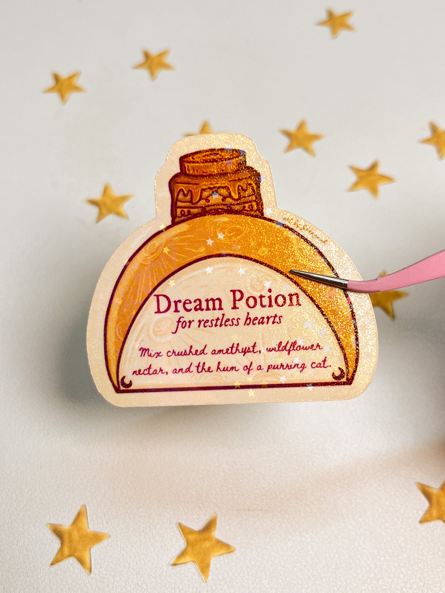 Dream Potion bottle | Sticker Waterproof Vinyl Sticker