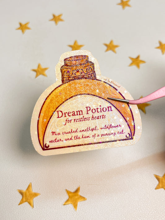 Dream Potion bottle | Sticker Waterproof Vinyl Sticker