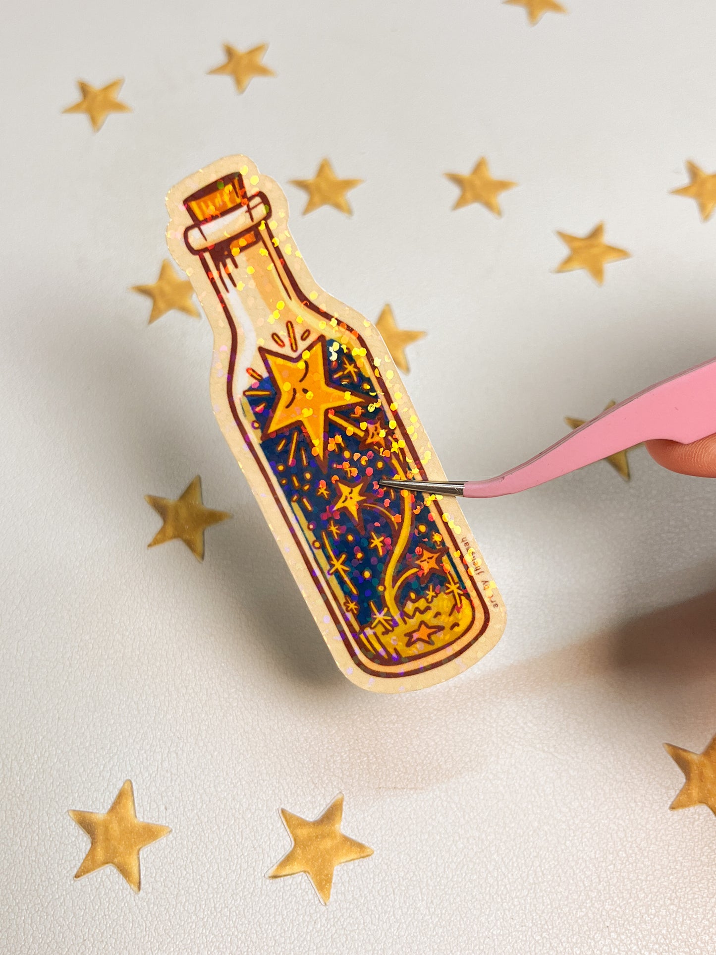 Estellar plant Potion bottle | Sticker Waterproof Vinyl Sticker