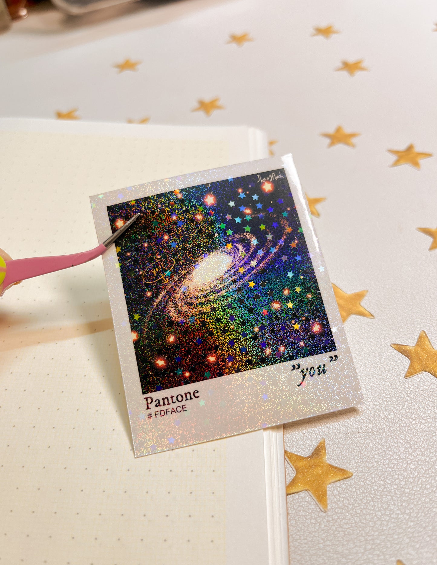 You're here Polaroid | Sticker Waterproof Vinyl Sticker