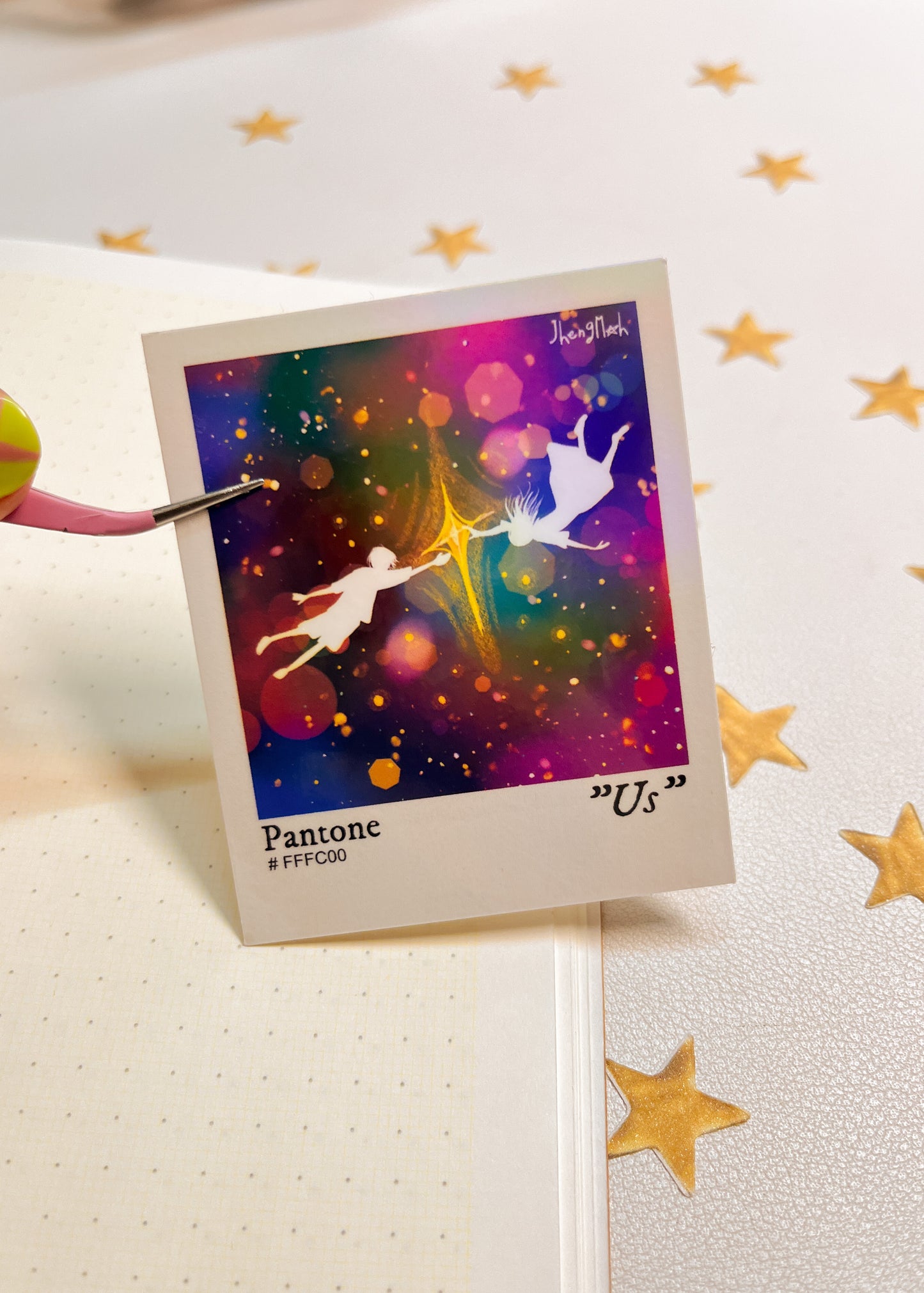 Us Polaroid | Sticker Waterproof Vinyl Sticker