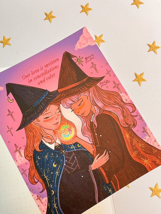 Our love | Art Print