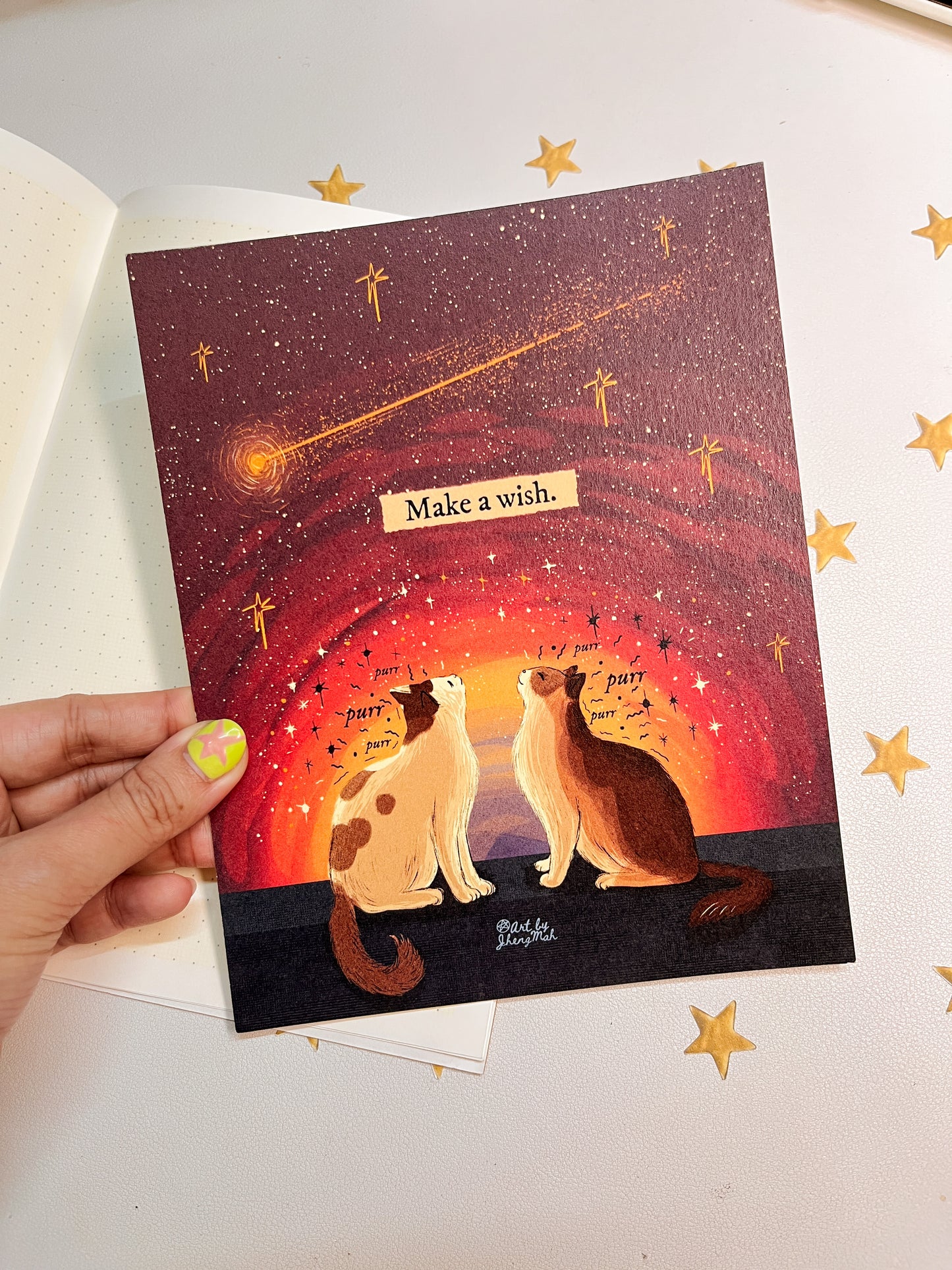 Make a wish | Art Print