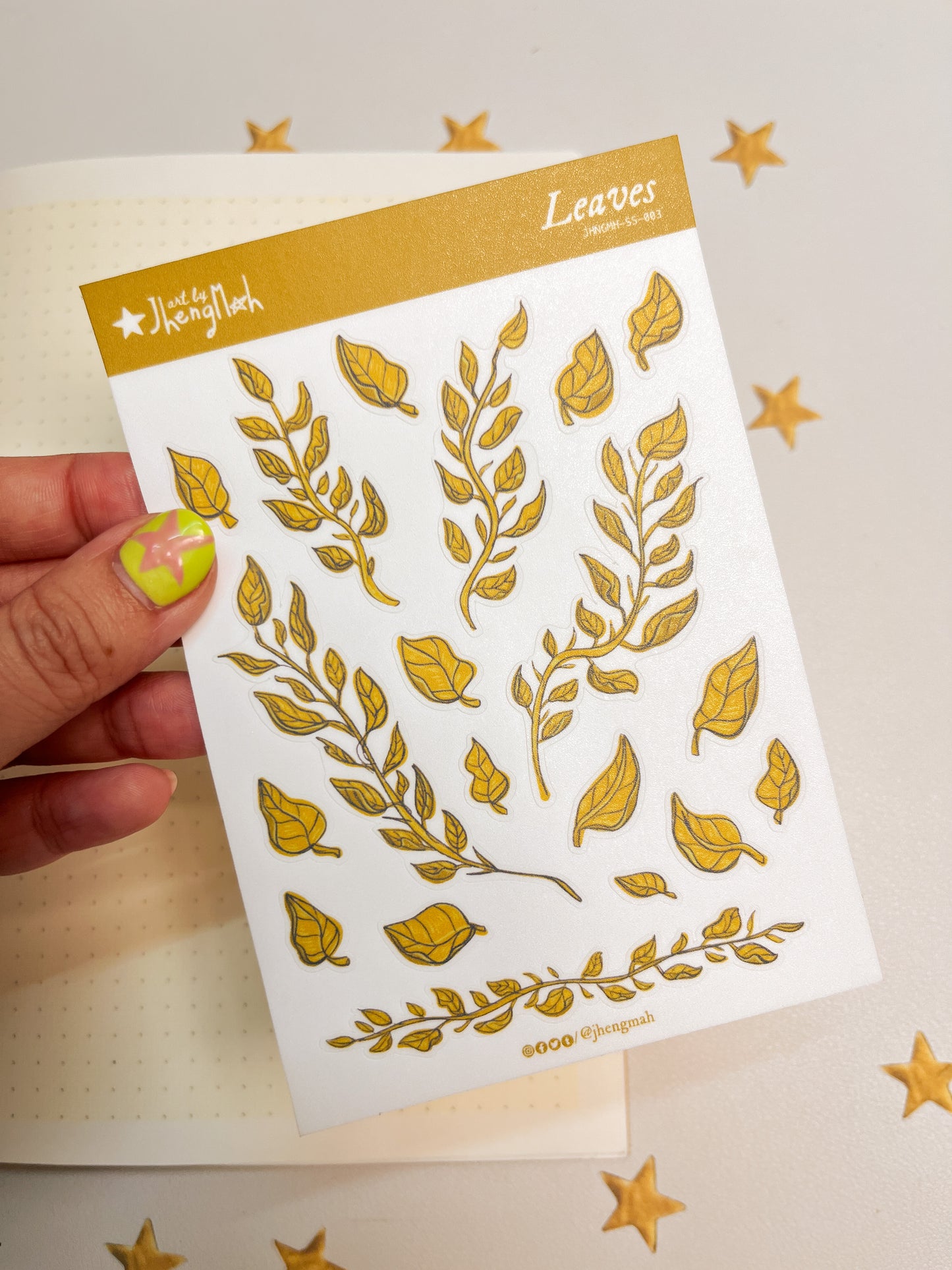 Leaves | Sticker sheet