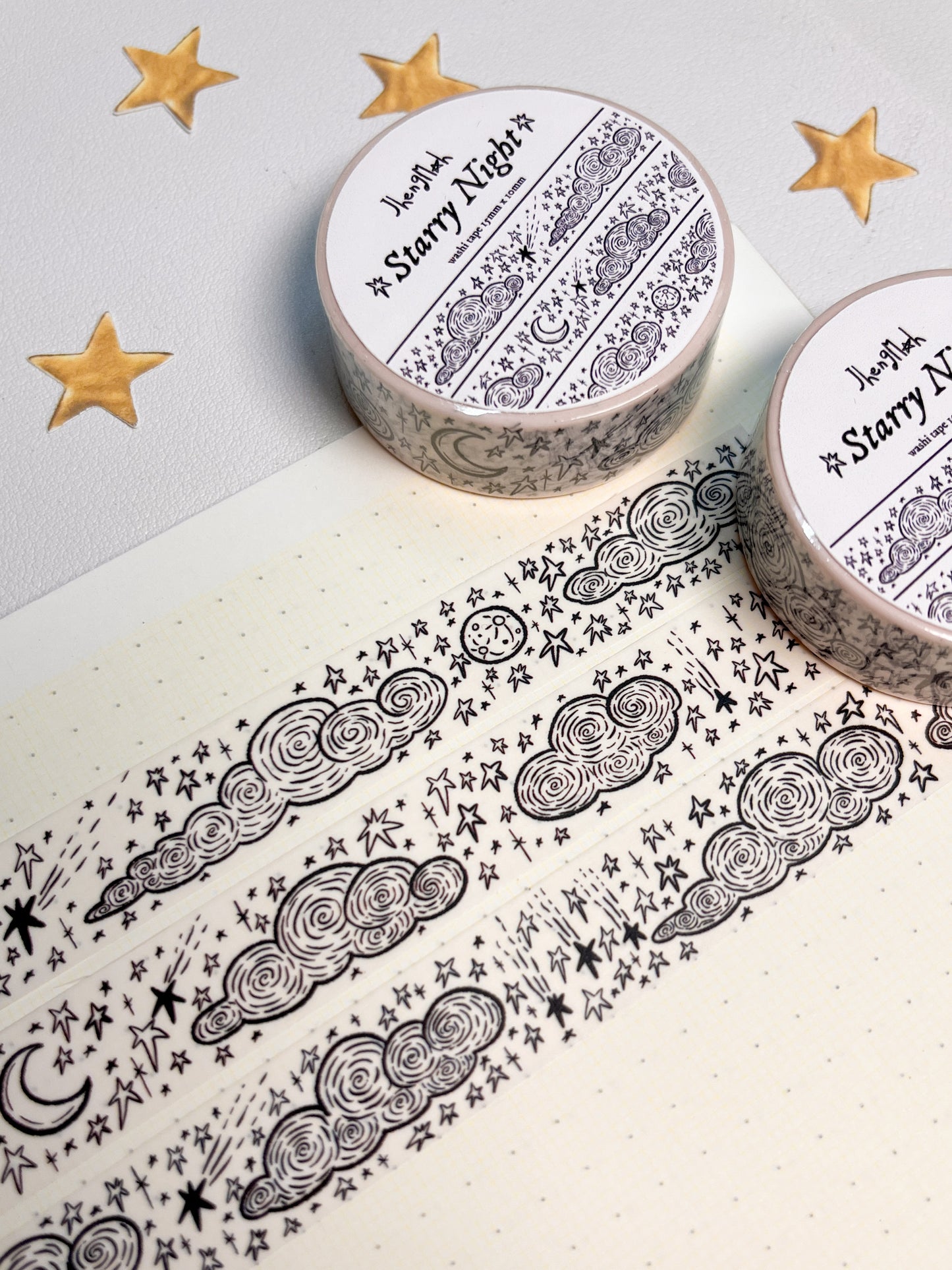 Starry night - Washi Tape