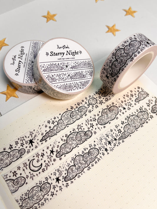Starry night - Washi Tape