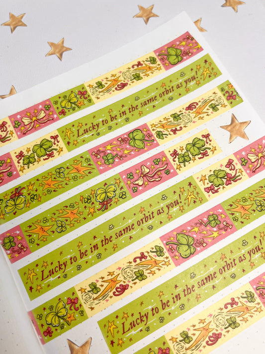 Lucky orbit - Washi Tape