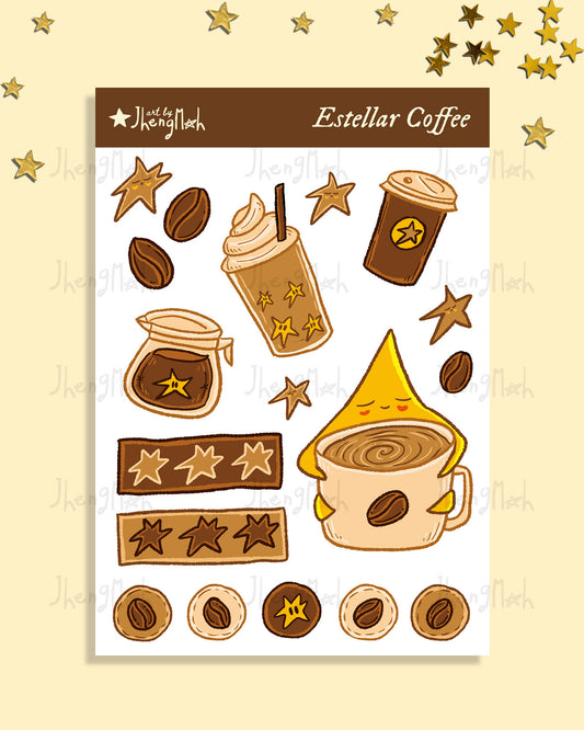 Estellar Coffee | Sticker sheet
