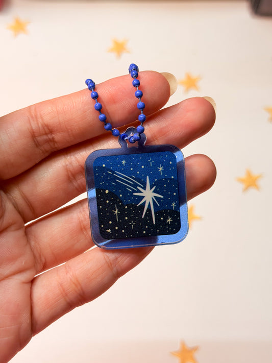 Make a wish | Mini acrylic keychain