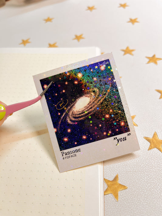 You're here Polaroid | Sticker Waterproof Vinyl Sticker