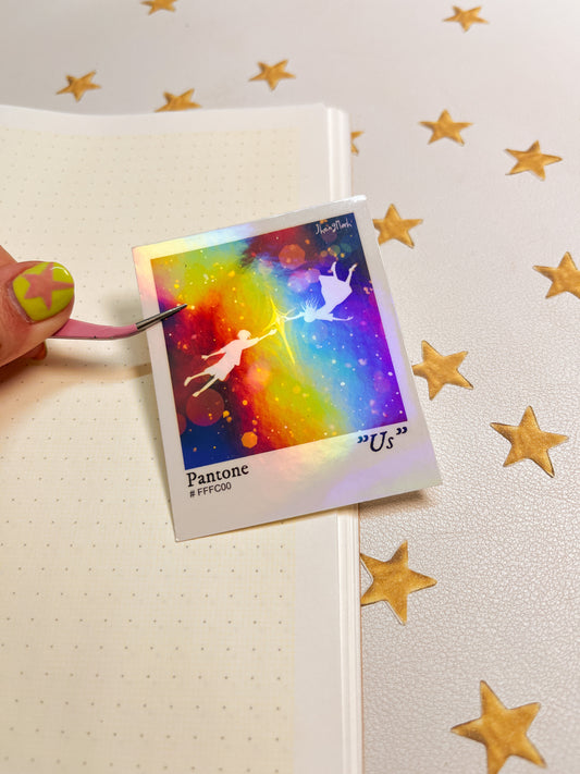 Us Polaroid | Sticker Waterproof Vinyl Sticker