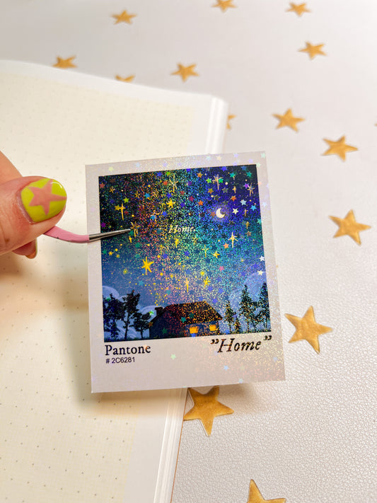 Home Polaroid | Sticker Waterproof Vinyl Sticker