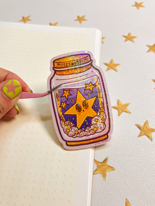 Estella in a Potion bottle | Sticker  Waterproof Vinyl Sticker