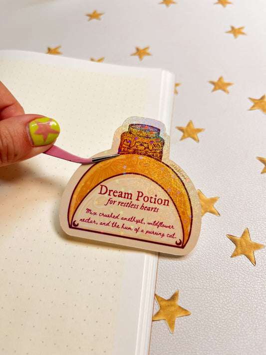 Dream Potion bottle | Sticker Waterproof Vinyl Sticker