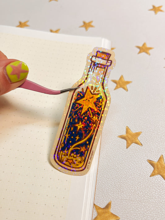 Estellar plant Potion bottle | Sticker Waterproof Vinyl Sticker