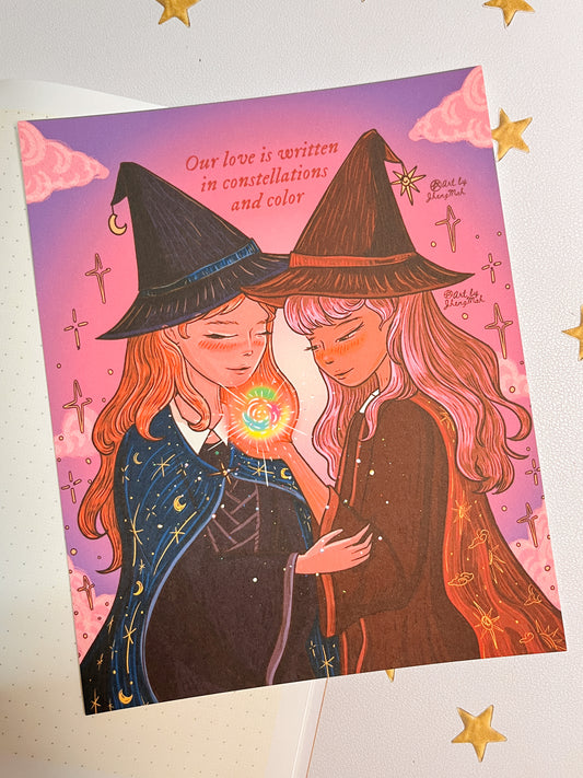 Our love | Art Print