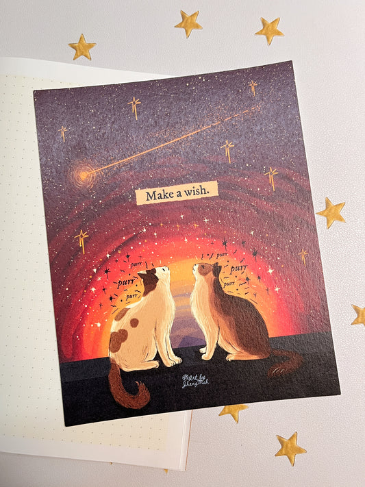 Make a wish | Art Print