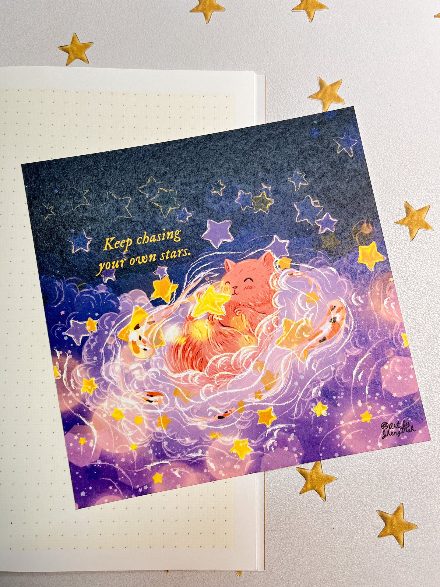 Keep chasing your own stars | Art Print