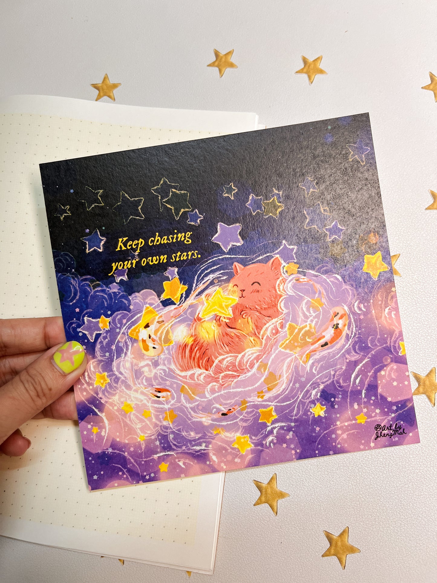 Keep chasing your own stars | Art Print