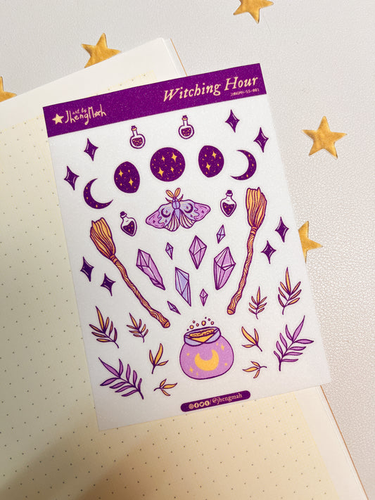 Witching hour | Sticker sheet