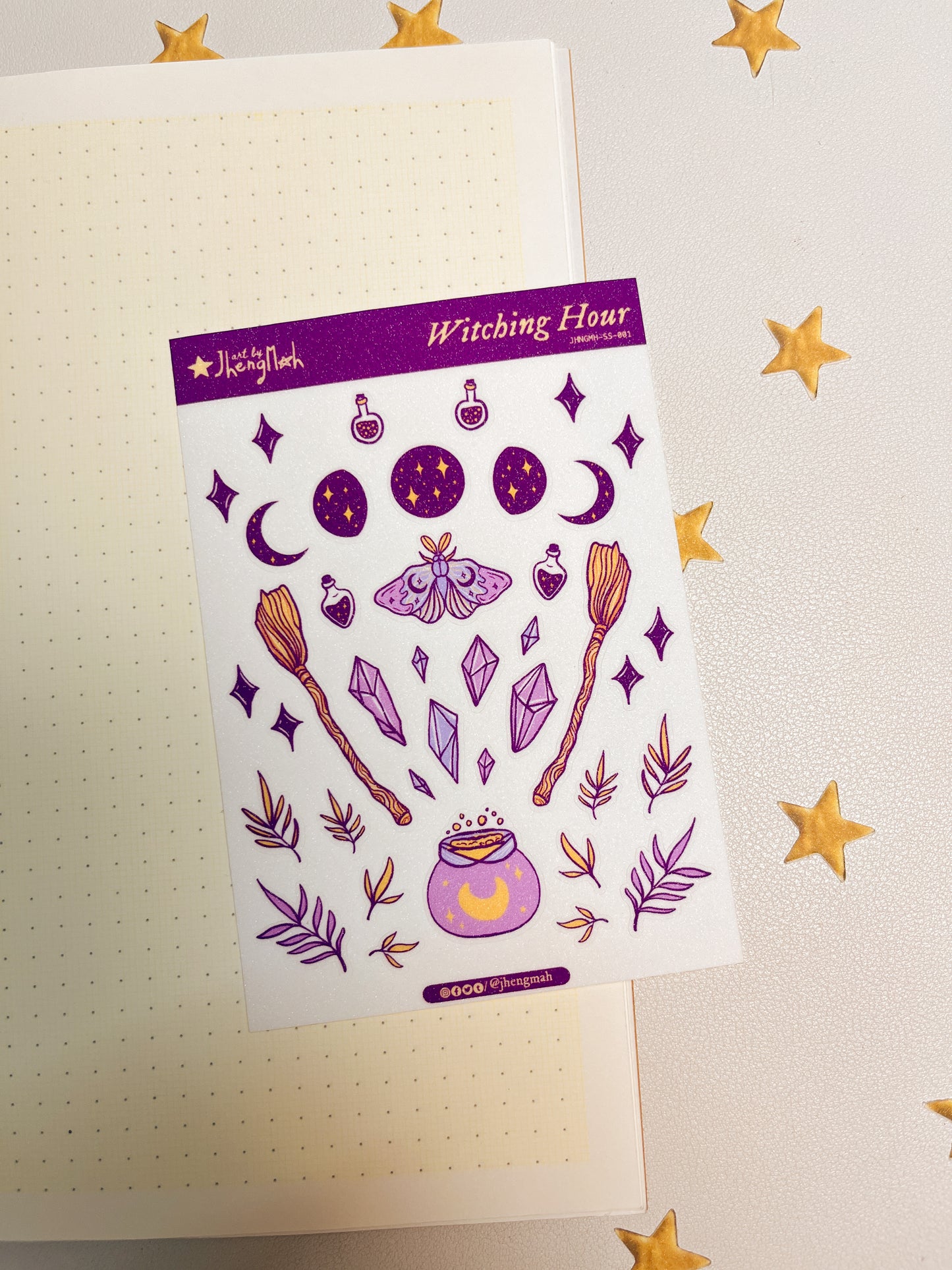 Witching hour | Sticker sheet