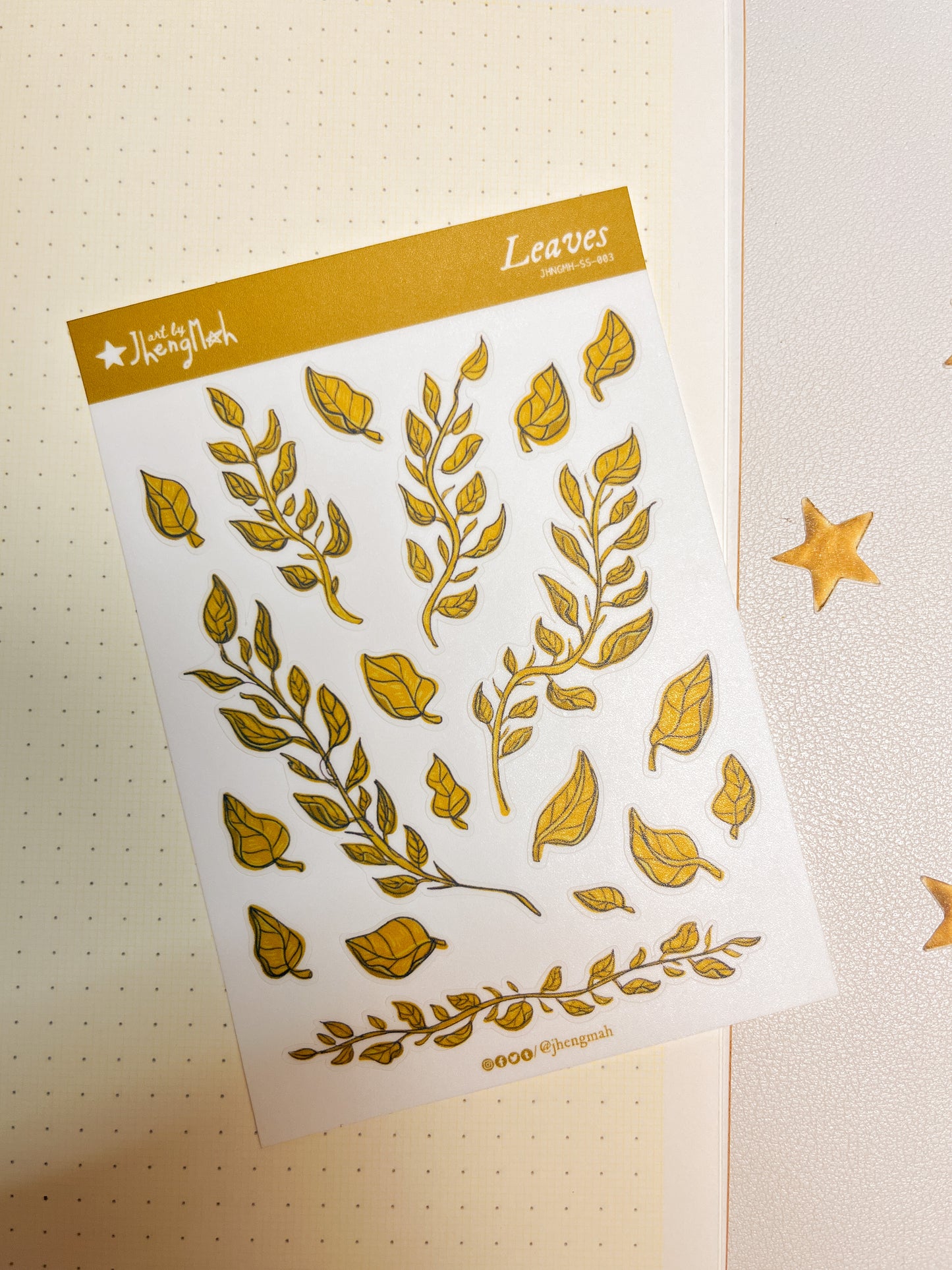 Leaves | Sticker sheet