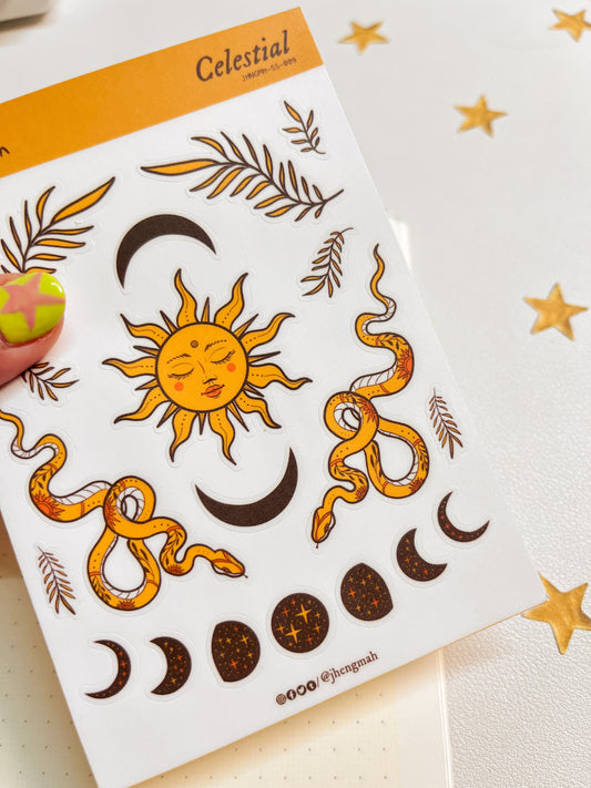 Celestial | Sticker sheet