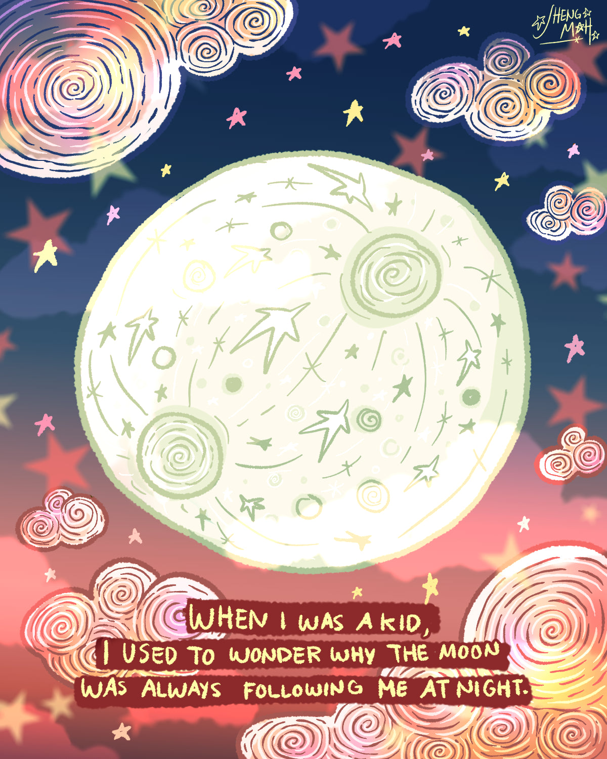 When I was a kid | Art Print