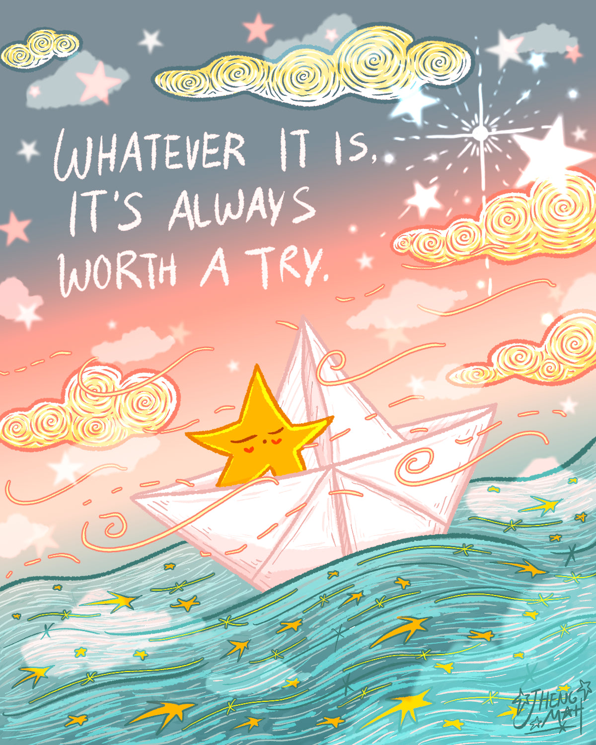 Whatever it is | Art Print