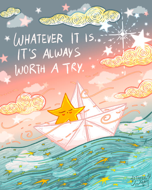 Whatever it is | Art Print